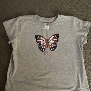 Vintage Sonoma Gray Butterfly T-Shirt